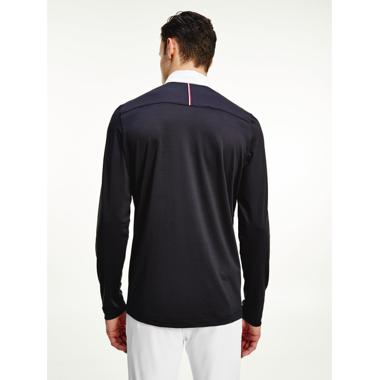 Wedstrijdpolo met lange mouwen voor heren Tommy Hilfiger Equestrian Wedstrijdpolo met lange mouwen voor heren Tommy Hilfiger Equestrian