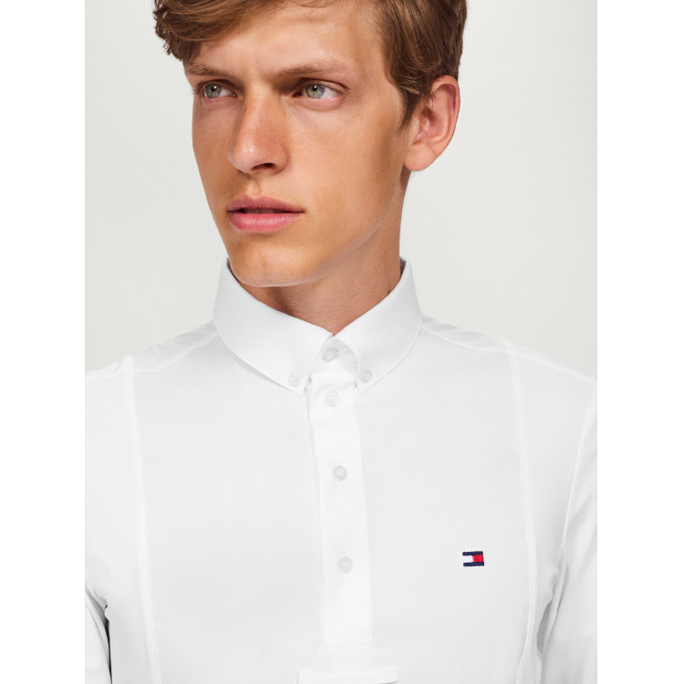 Wedstrijdpolo Tommy Hilfiger Equestrian Neville lange mouwen heren Wedstrijdpolo Tommy Hilfiger Equestrian Neville lange mouwen heren