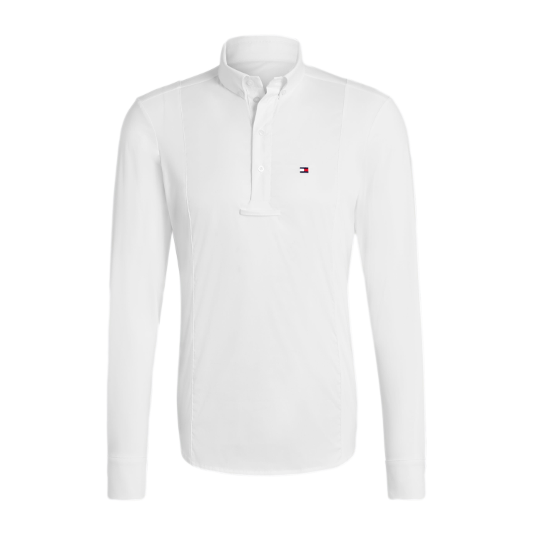 Wedstrijdpolo Tommy Hilfiger Equestrian Neville lange mouwen heren Wedstrijdpolo Tommy Hilfiger Equestrian Neville lange mouwen heren