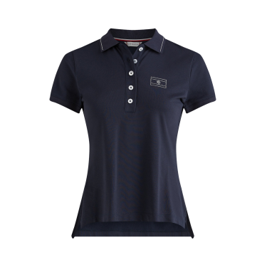 Tommy Hilfiger Equestrian polo met strass korte mouwen voor dames Tommy Hilfiger Equestrian polo met strass korte mouwen voor dames