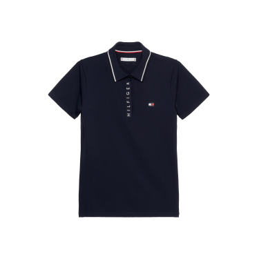 Tommy Hilfiger Equestrian Harlem damespolo met korte mouwen Tommy Hilfiger Equestrian Harlem damespolo met korte mouwen