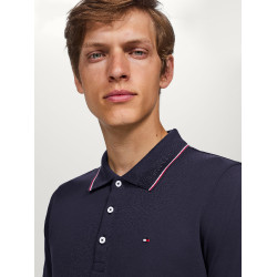 Polo Tommy Hilfiger Equestrian Harrison met korte mouwen voor heren Marineblauw Polo Tommy Hilfiger Equestrian Harrison met korte mouwen voor heren Marineblauw