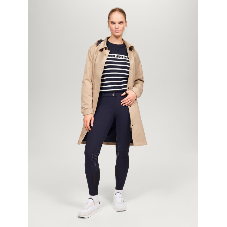 Tommy Hilfiger Equestrian Fairflied damestrui met marine-look Tommy Hilfiger Equestrian Fairflied damestrui met marine-look