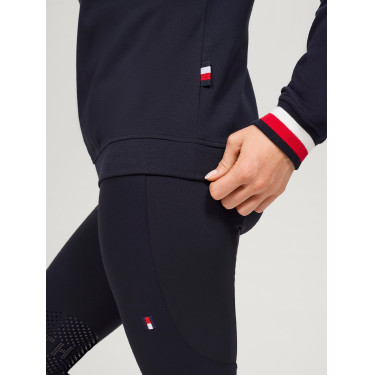 Tommy Hilfiger Equestrian Richmond dameshoodie Marineblauw Tommy Hilfiger Equestrian Richmond dameshoodie Marineblauw