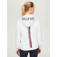 Sweat met rits Tommy Hilfiger Equestrian Kingston dames Marineblauw Sweat met rits Tommy Hilfiger Equestrian Kingston dames Marineblauw