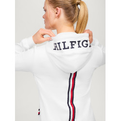 Sweat met rits Tommy Hilfiger Equestrian Kingston dames Ecru Sweat met rits Tommy Hilfiger Equestrian Kingston dames Ecru