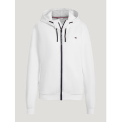 Sweat met rits Tommy Hilfiger Equestrian Kingston dames Ecru Sweat met rits Tommy Hilfiger Equestrian Kingston dames Ecru