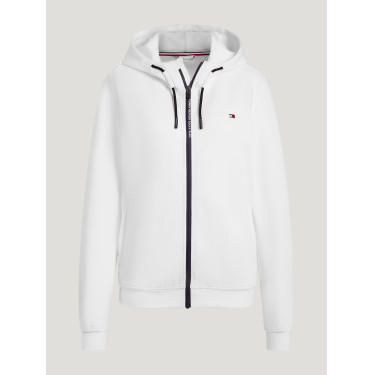 Sweat met rits Tommy Hilfiger Equestrian Kingston dames Ecru Sweat met rits Tommy Hilfiger Equestrian Kingston dames Ecru