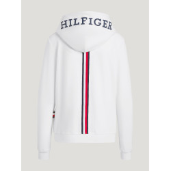 Sweat met rits Tommy Hilfiger Equestrian Kingston dames Ecru Sweat met rits Tommy Hilfiger Equestrian Kingston dames Ecru