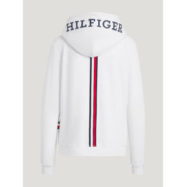 Sweat met rits Tommy Hilfiger Equestrian Kingston dames Ecru Sweat met rits Tommy Hilfiger Equestrian Kingston dames Ecru