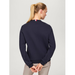 Grafische sweatshirt Tommy Hilfiger Equestrian Evans dames Marineblauw Grafische sweatshirt Tommy Hilfiger Equestrian Evans dames Marineblauw