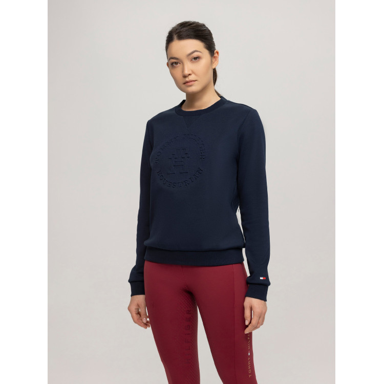 Grafische sweatshirt Tommy Hilfiger Equestrian Illinois dames Grafische sweatshirt Tommy Hilfiger Equestrian Illinois dames