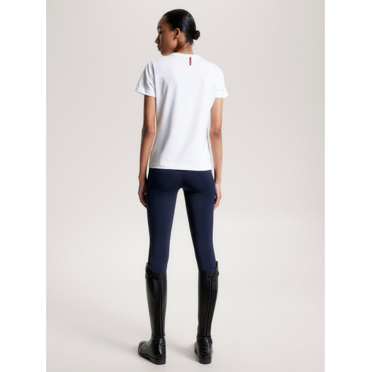 Grafisch T-shirt Tommy Hilfiger Equestrian Brooflyn korte mouwen dames Grafisch T-shirt Tommy Hilfiger Equestrian Brooflyn korte mouwen dames