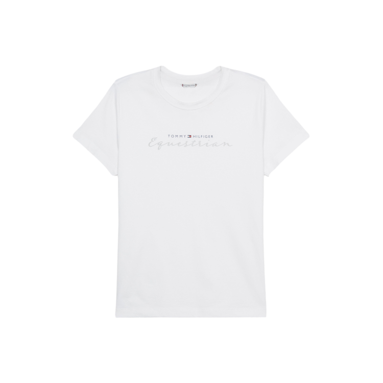 Grafisch T-shirt Tommy Hilfiger Equestrian Brooflyn korte mouwen dames Grafisch T-shirt Tommy Hilfiger Equestrian Brooflyn korte mouwen dames