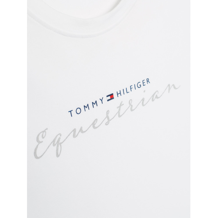 Grafisch T-shirt Tommy Hilfiger Equestrian Brooflyn korte mouwen dames Grafisch T-shirt Tommy Hilfiger Equestrian Brooflyn korte mouwen dames