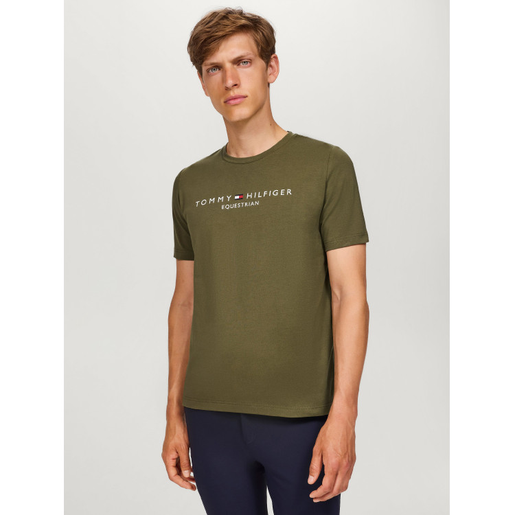 Tommy Hilfiger Equestrian Williamsburg grafisch T-shirt met korte mouwen voor heren Tommy Hilfiger Equestrian Williamsburg grafisch T-shirt met korte mouwen voor heren