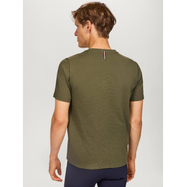 Tommy Hilfiger Equestrian Williamsburg grafisch T-shirt met korte mouwen voor heren Tommy Hilfiger Equestrian Williamsburg grafisch T-shirt met korte mouwen voor heren
