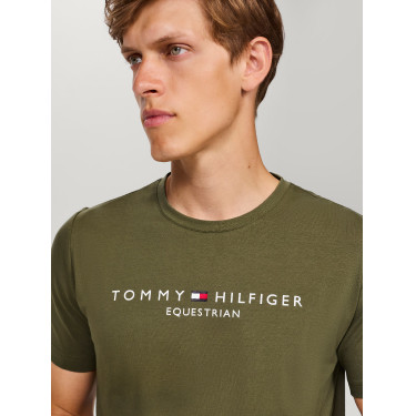 Tommy Hilfiger Equestrian Williamsburg grafisch T-shirt met korte mouwen voor heren Tommy Hilfiger Equestrian Williamsburg grafisch T-shirt met korte mouwen voor heren