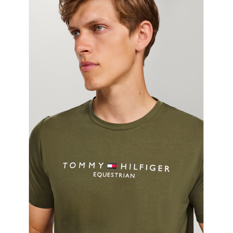 Tommy Hilfiger Equestrian Williamsburg grafisch T-shirt met korte mouwen voor heren Tommy Hilfiger Equestrian Williamsburg grafisch T-shirt met korte mouwen voor heren