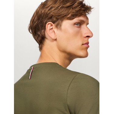Tommy Hilfiger Equestrian Williamsburg grafisch T-shirt met korte mouwen voor heren Tommy Hilfiger Equestrian Williamsburg grafisch T-shirt met korte mouwen voor heren