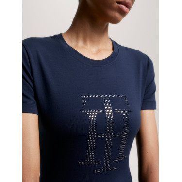 T-shirt Tommy Hilfiger Equestrian Manhattan met korte mouwen voor dames T-shirt Tommy Hilfiger Equestrian Manhattan met korte mouwen voor dames