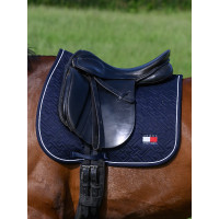 Tommy Hilfiger Equestrian Harvard dressuurdeken Marineblauw