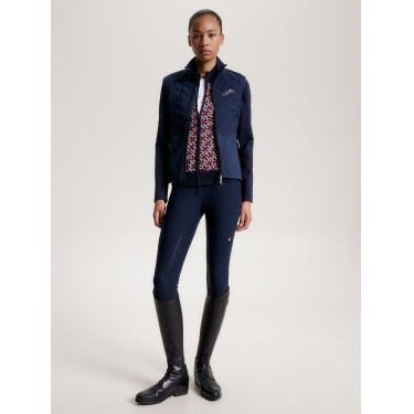 Mouwloos jack Tommy Hilfiger Equestrian Gramercy Hybrid Marineblauw