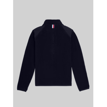 Tommy Hilfiger Equestrian Michigan fleece herenjasje Marineblauw Tommy Hilfiger Equestrian Michigan fleece herenjasje Marineblauw