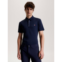 Tommy Hilfiger Equestrian Harlem poloshirt met korte mouwen voor heren Marineblauw Tommy Hilfiger Equestrian Harlem poloshirt met korte mouwen voor heren Marineblauw
