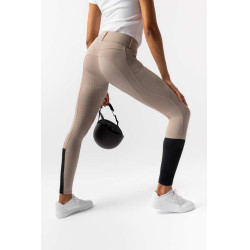 Rijbroek Horze Evelyn full seat dames Eenvoudige taupe Beige