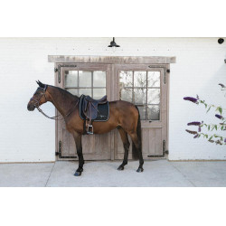 Diamond Dressuur Zadeldek Dy'on Zwart