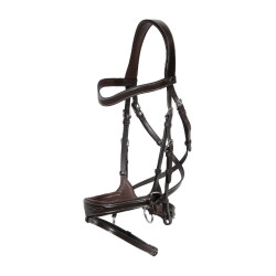 Bridon Working van Dy'on met bewegingsvrijheid Bruin Bridon Working van Dy'on met bewegingsvrijheid Bruin