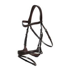 Bridon Working van Dy'on met bewegingsvrijheid Bruin Bridon Working van Dy'on met bewegingsvrijheid Bruin