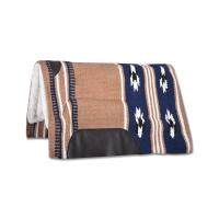 Western zadeldek Waldhausen Utah Beige / blauw