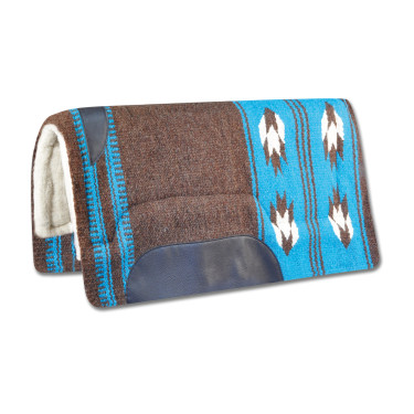 Western zadeldek Waldhausen Utah Bruin / turquoise