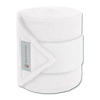 Waldhausen Basic polobandages per 4 Wit