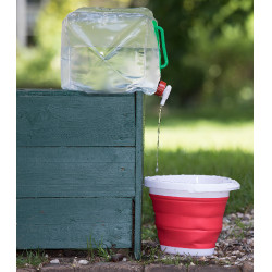 Opvouwbare waterkan Waldhausen Transparant Opvouwbare waterkan Waldhausen Transparant