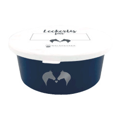 Lucky snoepjespot met deksel Wit