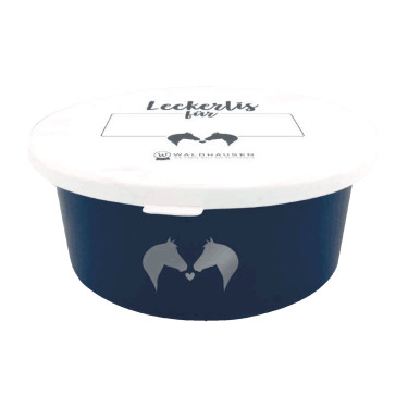 Lucky snoepjespot met deksel Wit