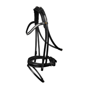 Waldhausen S-Line Magic Halstertouw Zwart