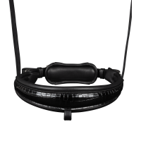 Waldhausen S-Line Magic Halstertouw Zwart Waldhausen S-Line Magic Halstertouw Zwart