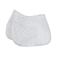 Zadeldoek Waldhausen Ancona Wit / zilver