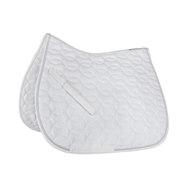 Zadeldoek Waldhausen Ancona Wit / zilver