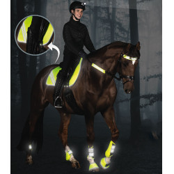Zadeldek Waldhausen Reflex Geel neon Zadeldek Waldhausen Reflex Geel neon