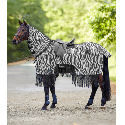 Vliegendeken met franjes Zebra van Waldhausen Vliegendeken met franjes Zebra van Waldhausen