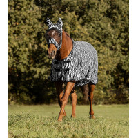 Waldhausen Zebra vliegenwerende deken Zwart / wit Waldhausen Zebra vliegenwerende deken Zwart / wit