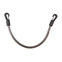 Staartband Waldhausen met PVC-coating Zwart