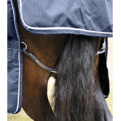 Staartband Waldhausen met PVC-coating Zwart