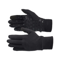 Fleecy handschoenen Horze Avery Zwart