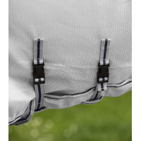 Waldhausen Protect anti-vliegen- en eczeemdeken Zilvergrijs / grijs